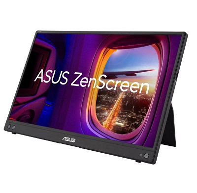 מסך מגע נייד לנשיאה 15.6 אינץ' אסוס Asus ZenScreen Touch MB16AHV Portable Monitor 15.6 Inch Full HD 1920x1080 60Hz IPS 5ms Mini-HDMI USB Type-C